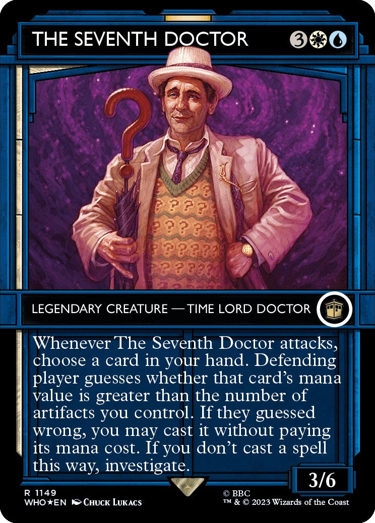 The Seventh Doctor (Showcase) (Surge Foil) [Doctor Who] | Webway Games