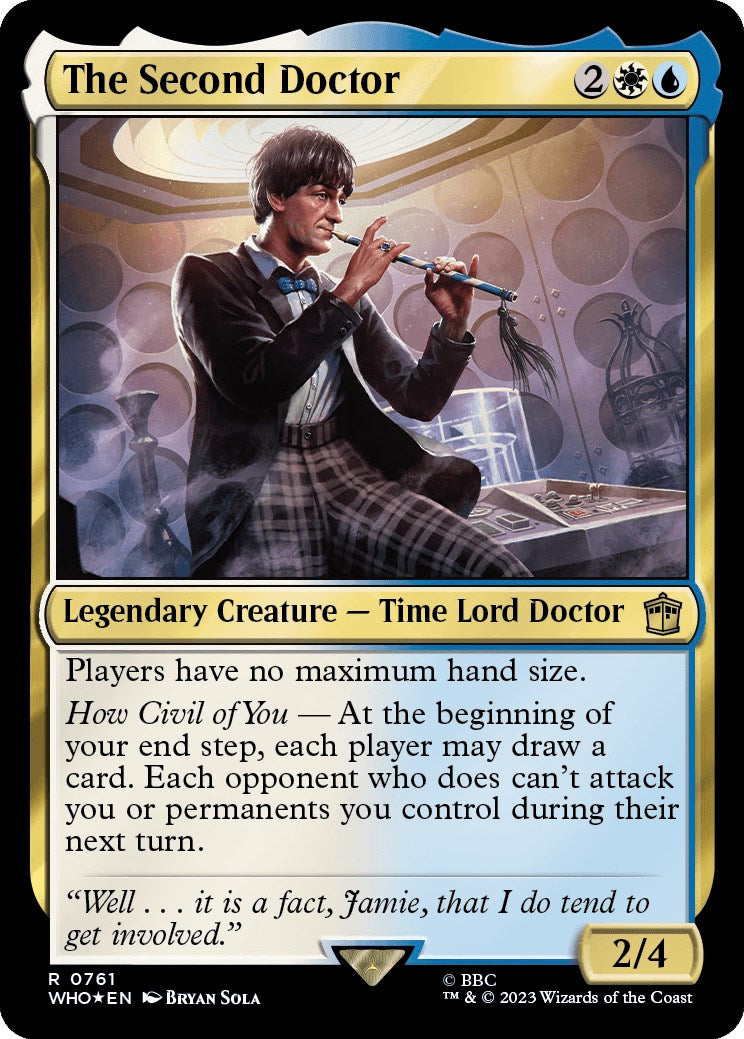 The Second Doctor (Surge Foil) [Doctor Who] | Webway Games
