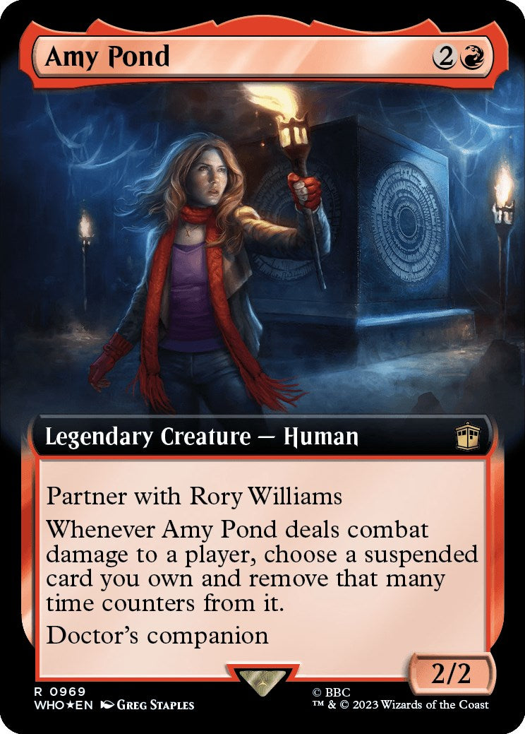 Amy Pond (Extended Art) (Surge Foil) [Doctor Who] | Webway Games