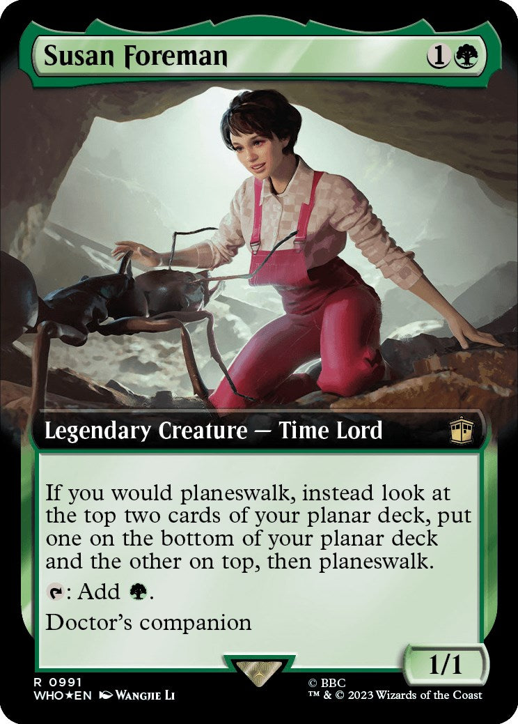 Susan Foreman (Extended Art) (Surge Foil) [Doctor Who] | Webway Games