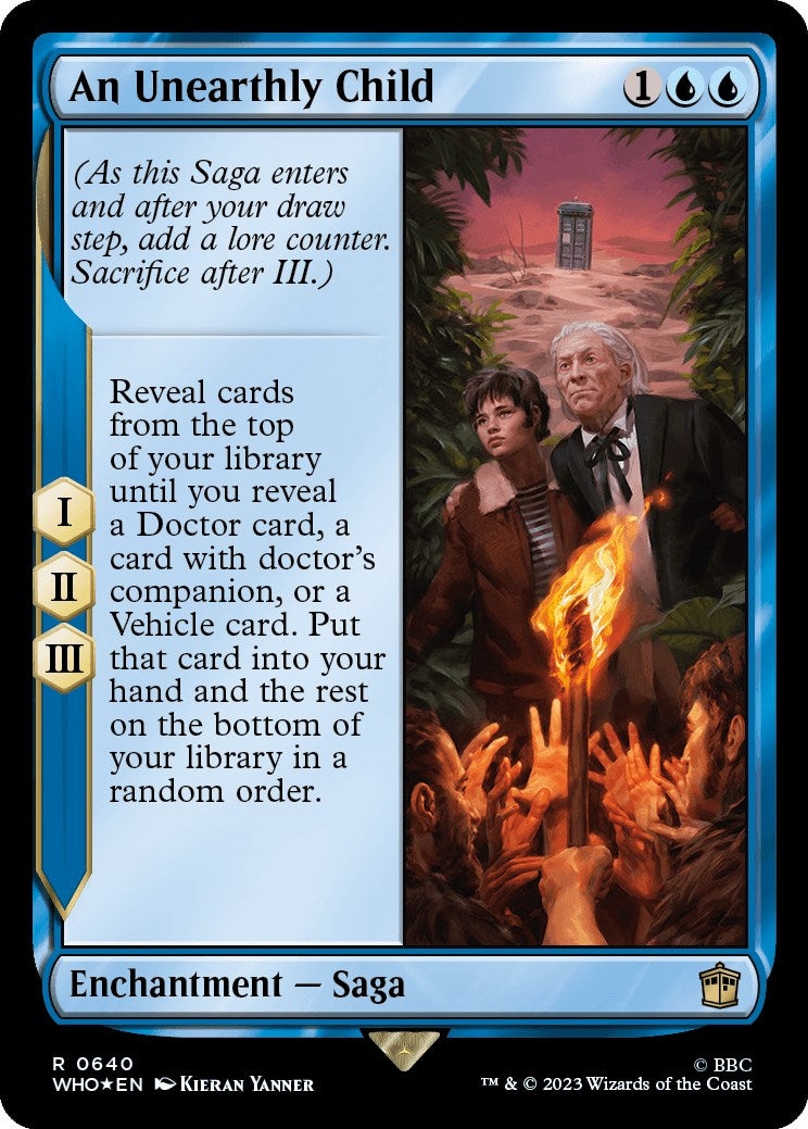 An Unearthly Child (Surge Foil) [Doctor Who] | Webway Games