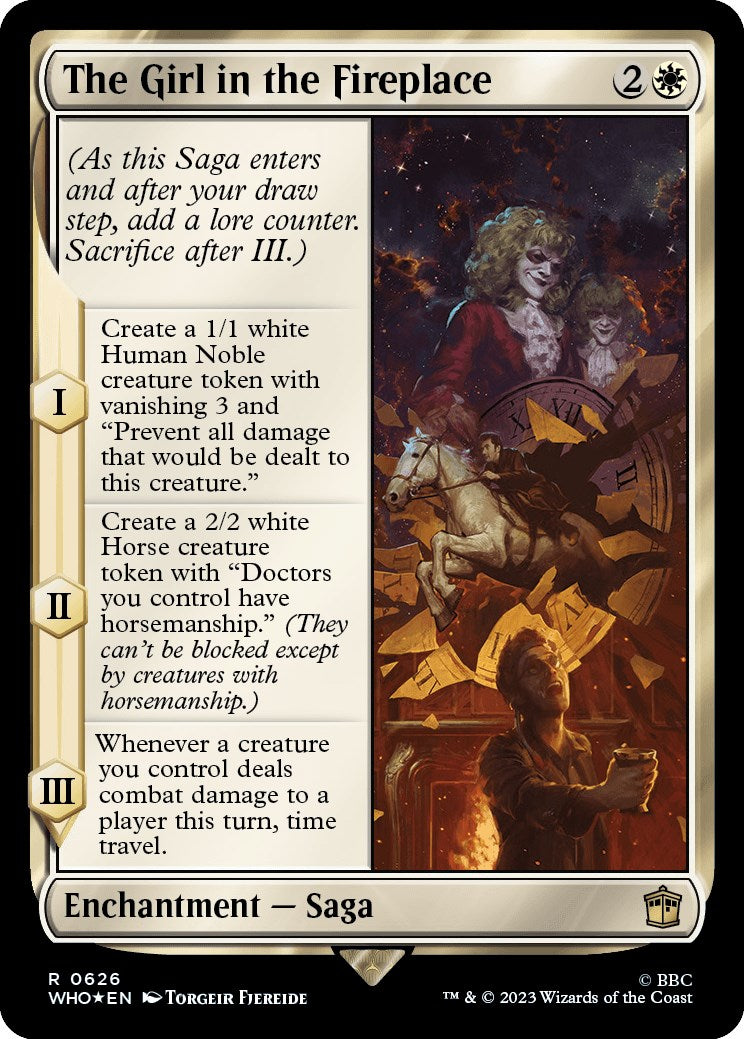 The Girl in the Fireplace (Surge Foil) [Doctor Who] | Webway Games