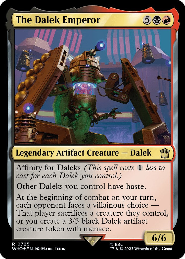 The Dalek Emperor (Surge Foil) [Doctor Who] | Webway Games