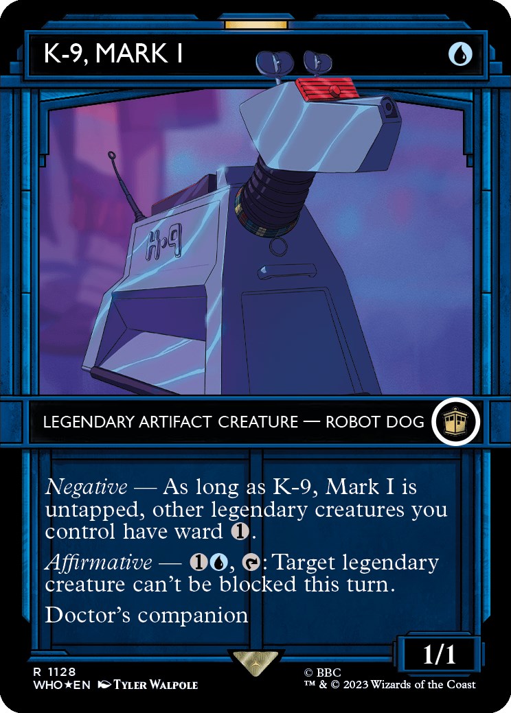 K-9, Mark I (Showcase) (Surge Foil) [Doctor Who] | Webway Games