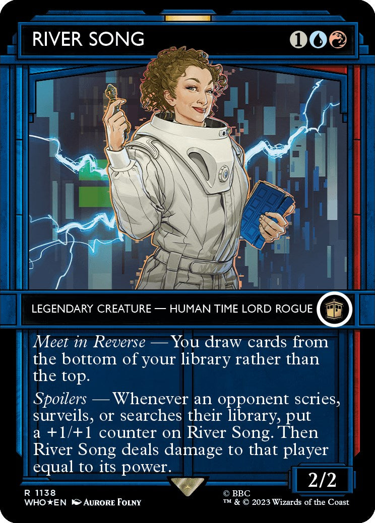 RIVER SONG (Showcase) (Surge Foil) [Doctor Who] | Webway Games