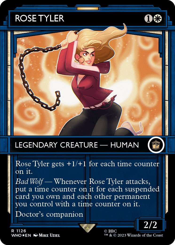 Rose Tyler (Showcase) (Surge Foil) [Doctor Who] | Webway Games