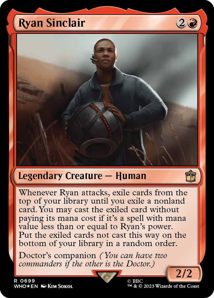 Ryan Sinclair (Surge Foil) [Doctor Who] | Webway Games