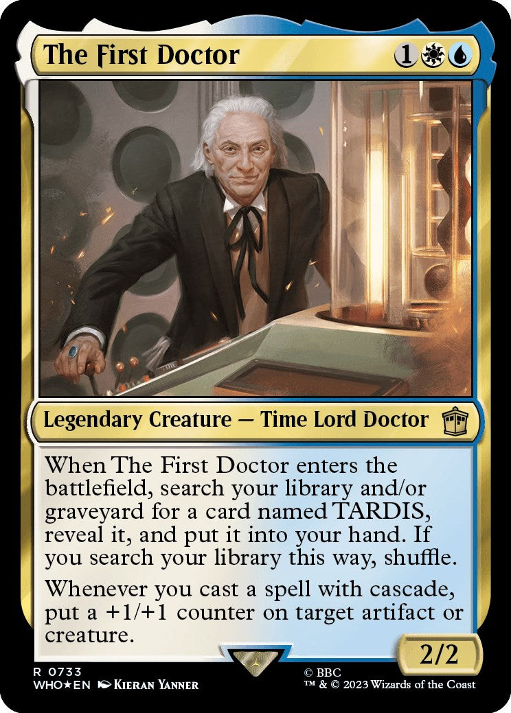 The First Doctor (Surge Foil) [Doctor Who] | Webway Games