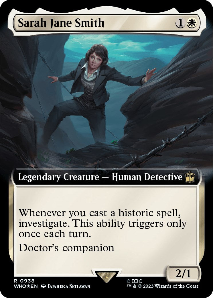 Sarah Jane Smith (Extended Art) (Surge Foil) [Doctor Who] | Webway Games