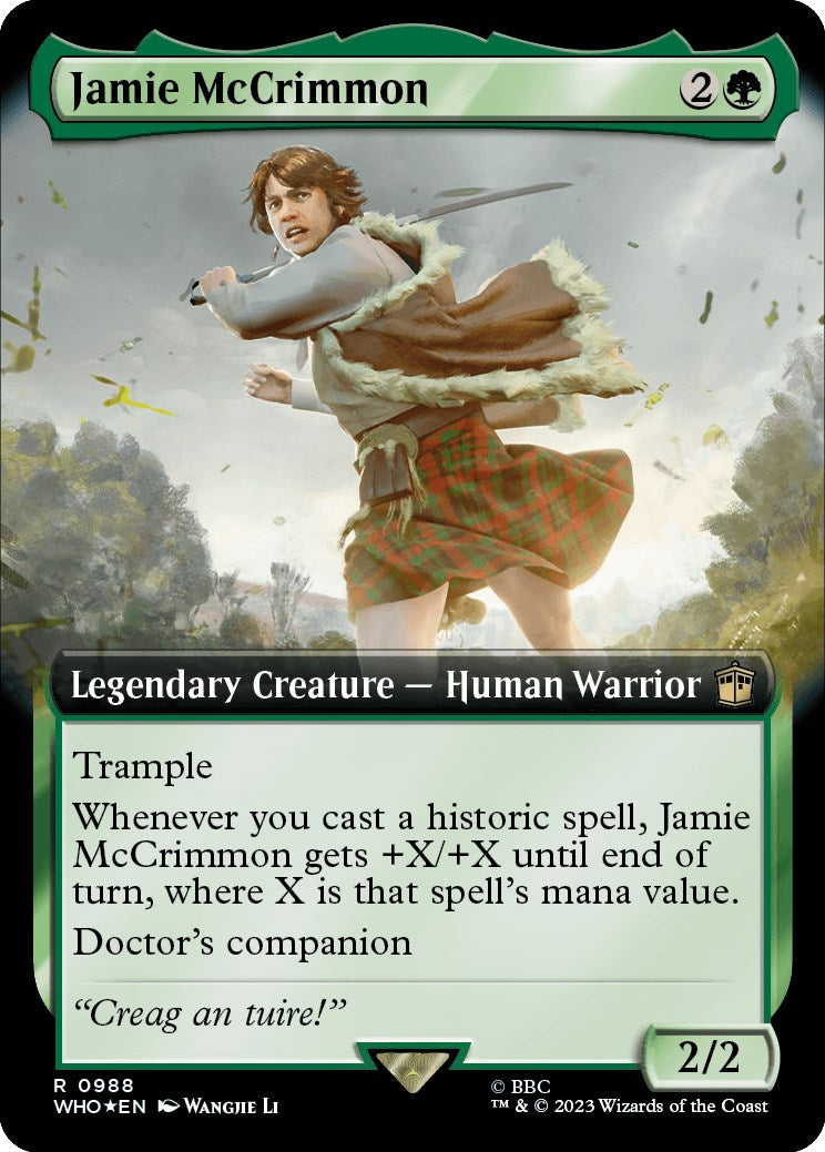 Jamie McCrimmon (Extended Art) (Surge Foil) [Doctor Who] | Webway Games