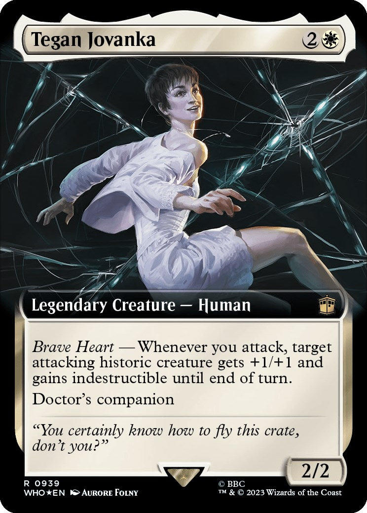 Tegan Jovanka (Extended Art) (Surge Foil) [Doctor Who] | Webway Games