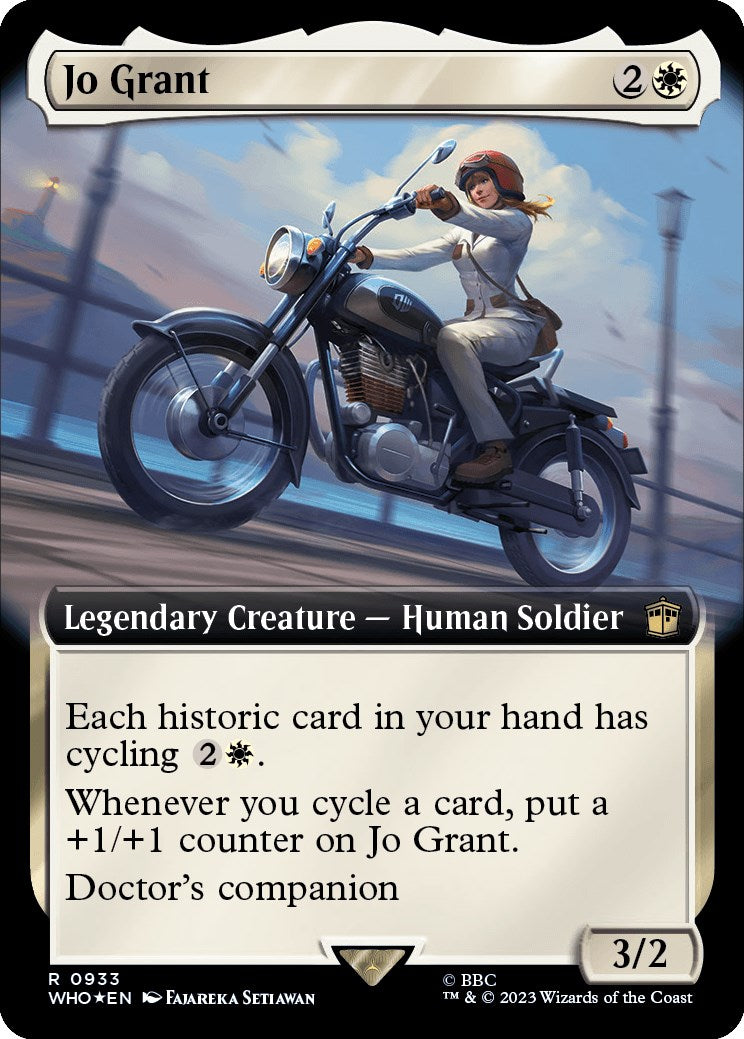Jo Grant (Extended Art) (Surge Foil) [Doctor Who] | Webway Games