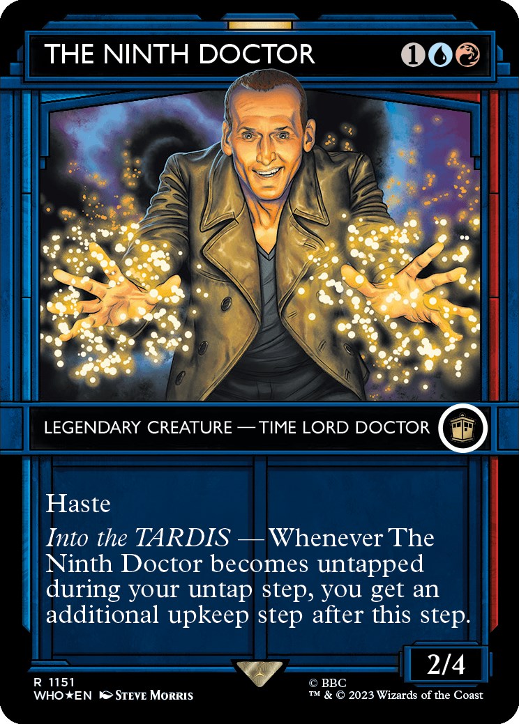 The Ninth Doctor (Showcase) (Surge Foil) [Doctor Who] | Webway Games