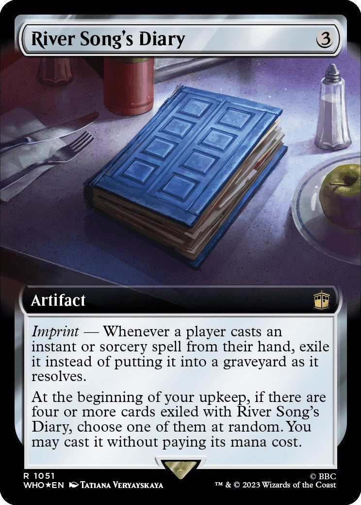 River Song's Diary (Extended Art) (Surge Foil) [Doctor Who] | Webway Games