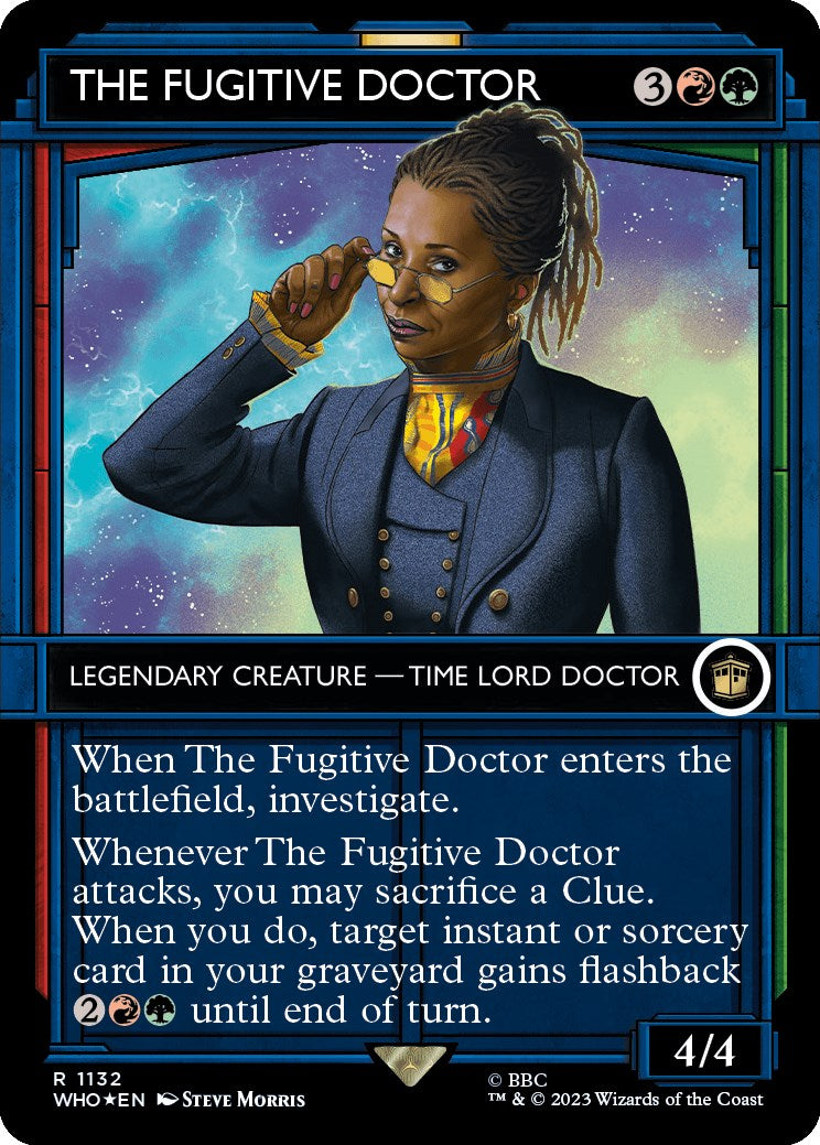 The Fugitive Doctor (Showcase) (Surge Foil) [Doctor Who] | Webway Games