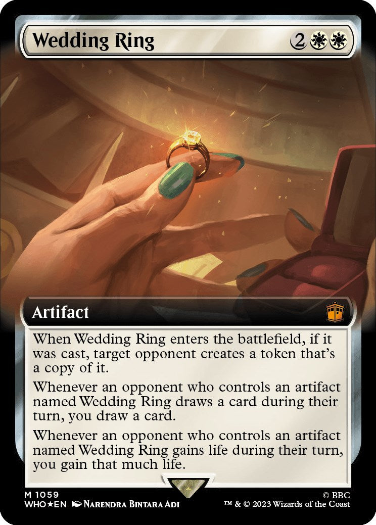 Wedding Ring (Extended Art) (Surge Foil) [Doctor Who] | Webway Games