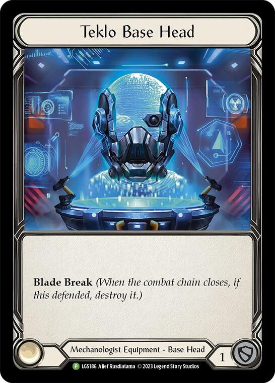 Teklo Base Head [LGS186] (Promo)  Cold Foil | Webway Games