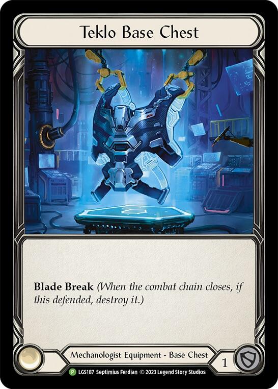 Teklo Base Chest [LGS187] (Promo)  Cold Foil | Webway Games