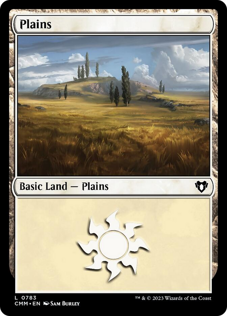 Plains (783) [Commander Masters] | Webway Games