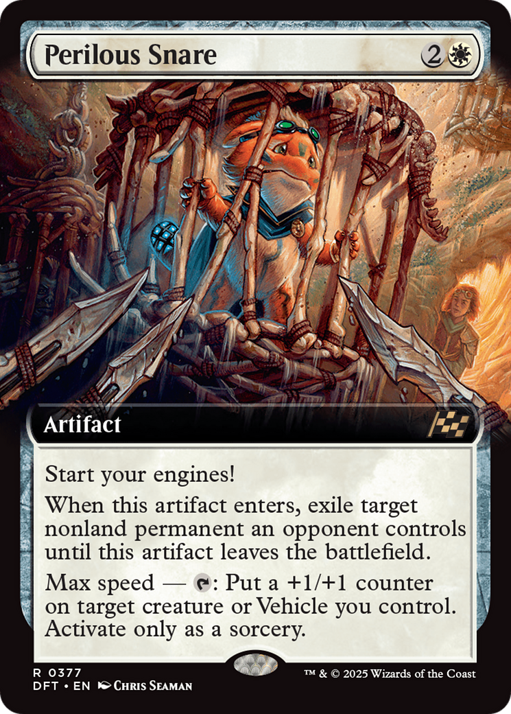 Perilous Snare (Extended Art) [Aetherdrift] | Webway Games