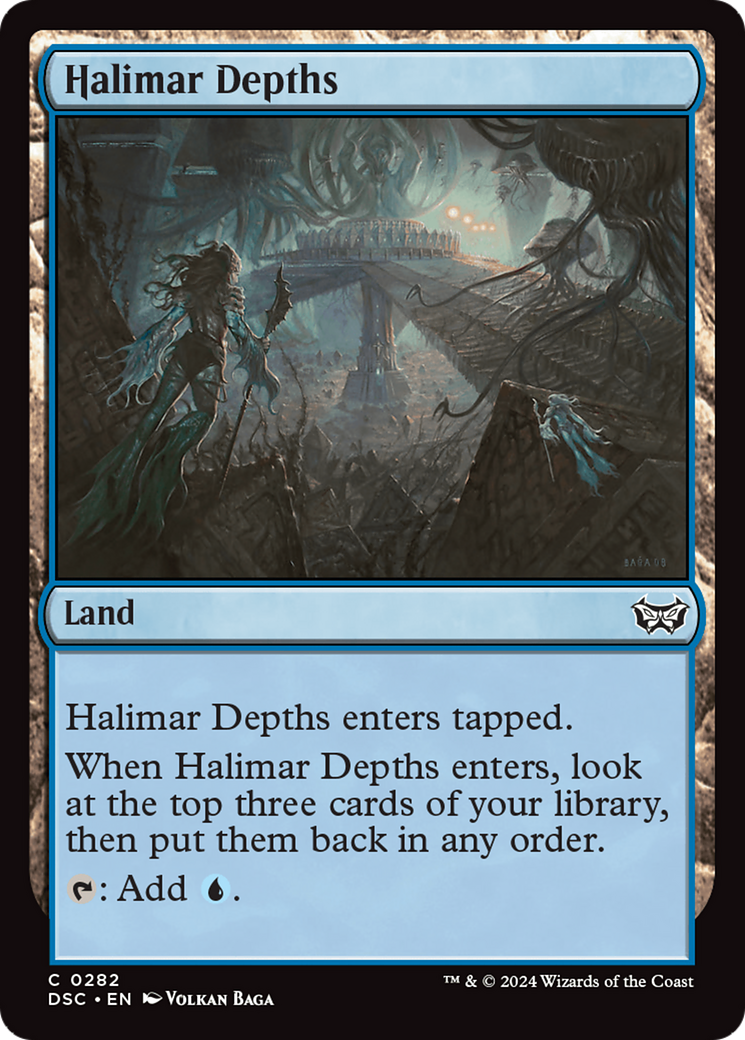 Halimar Depths [Duskmourn: House of Horror Commander] | Webway Games