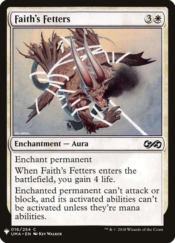 Faith's Fetters [Mystery Booster] | Webway Games