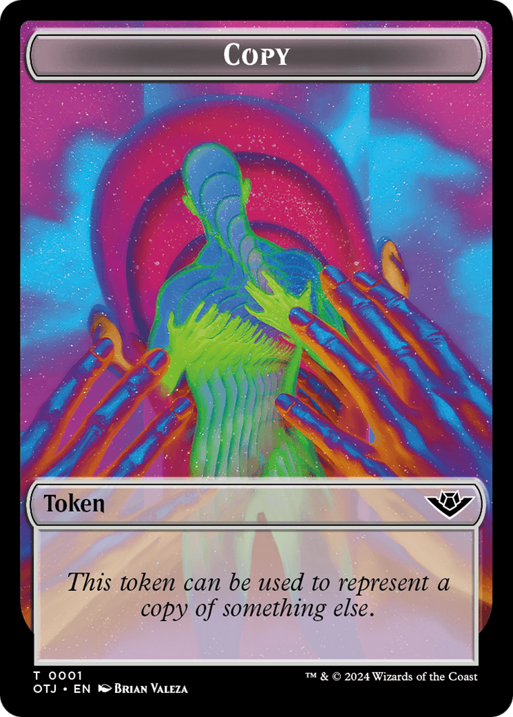 Copy Token [Outlaws of Thunder Junction Tokens] | Webway Games