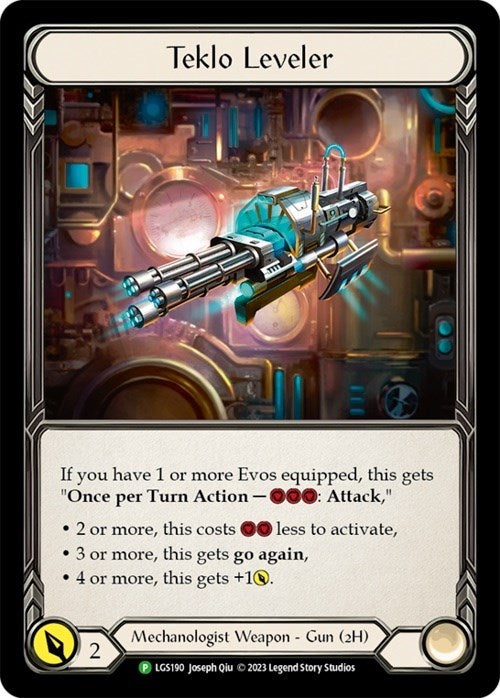 Teklo Leveler [LGS190] (Promo)  Cold Foil | Webway Games