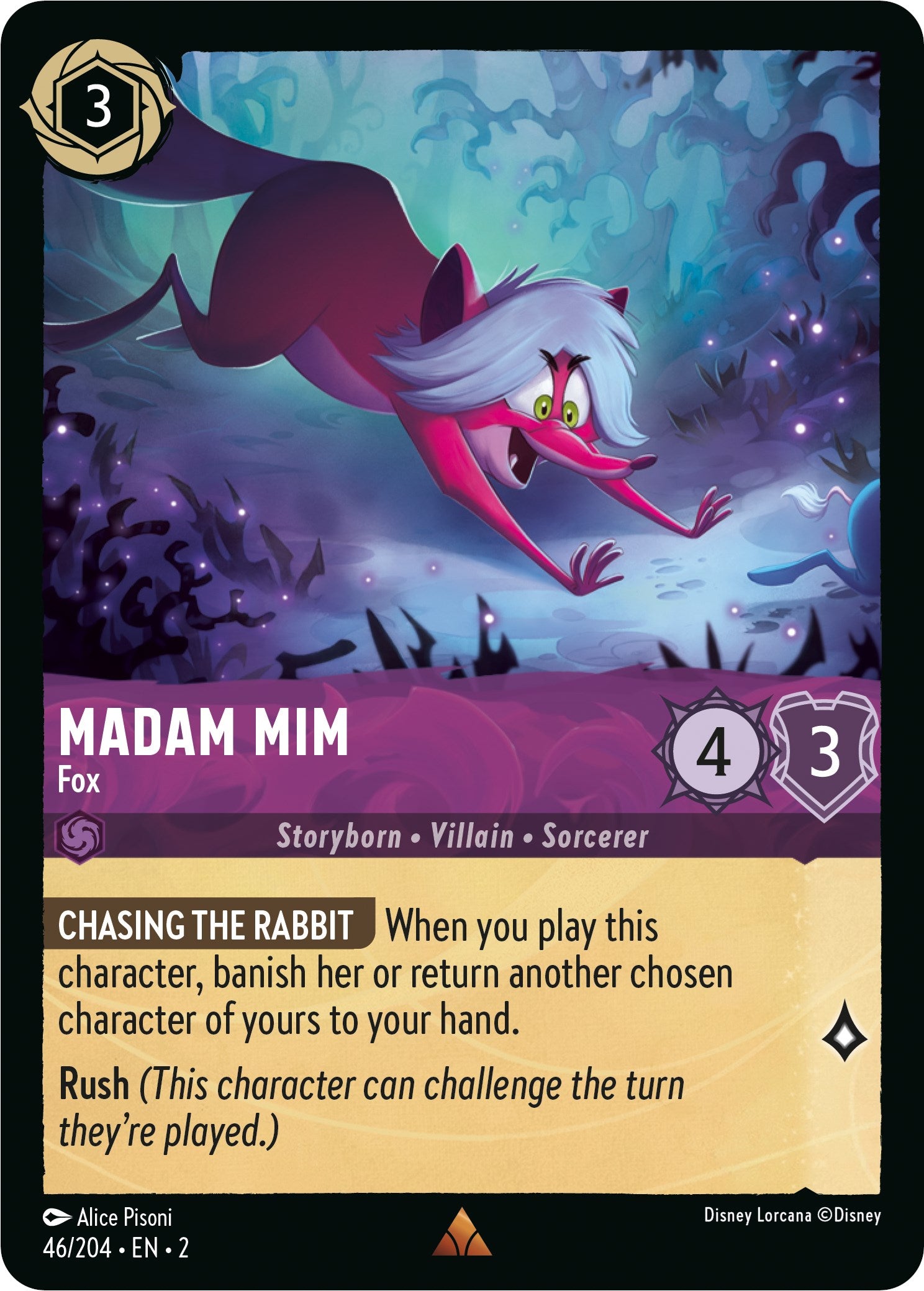Madam Mim - Fox (46/204) [Rise of the Floodborn] | Webway Games
