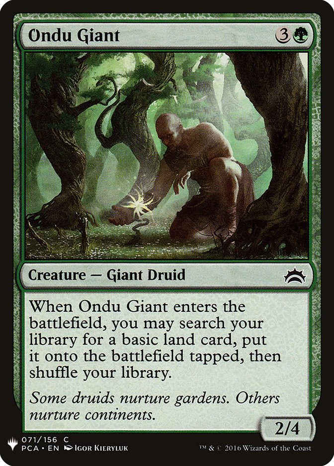Ondu Giant [Mystery Booster] | Webway Games
