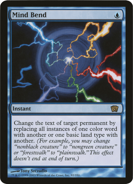 Mind Bend (Oversized) [Eighth Edition Box Topper] | Webway Games