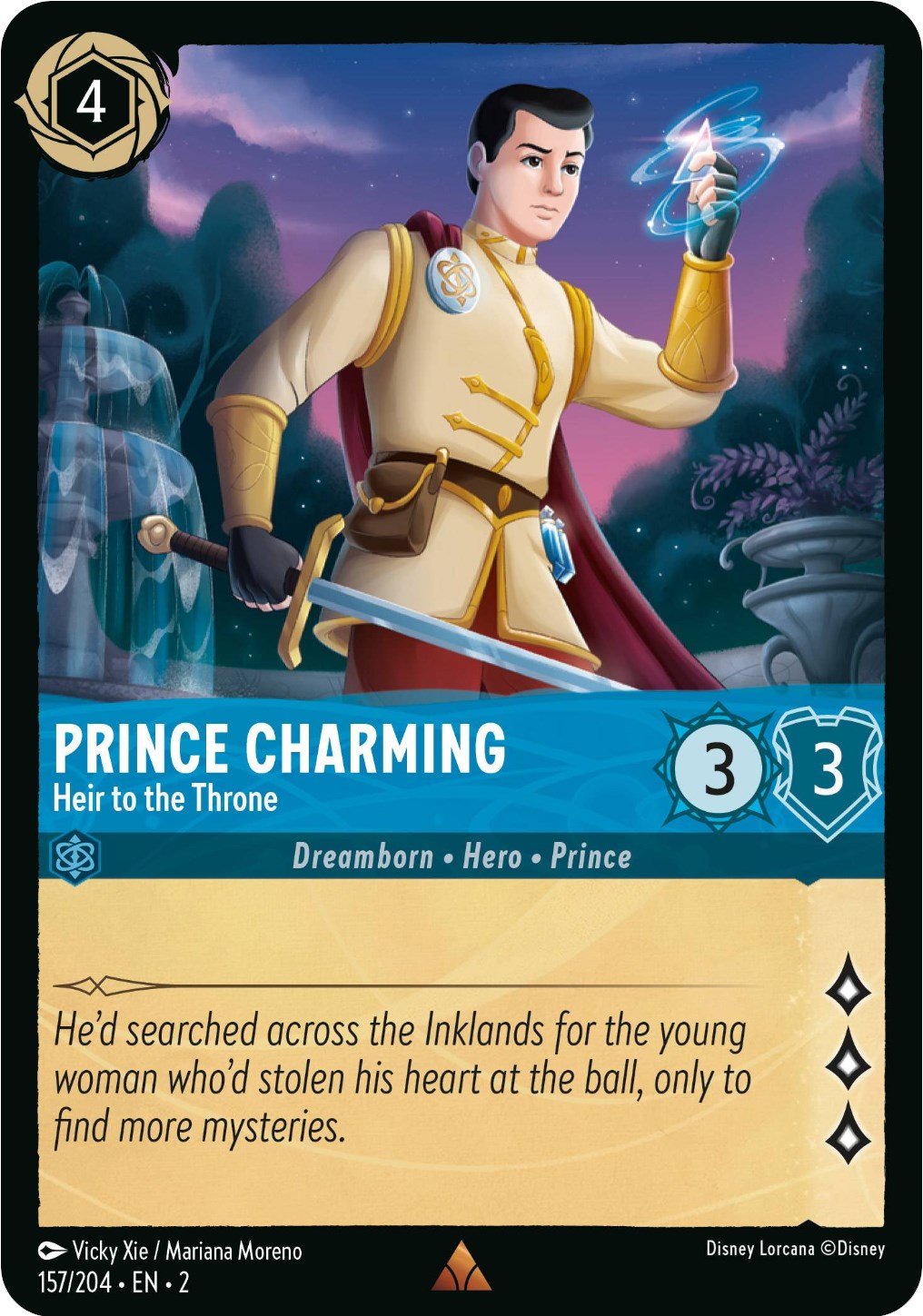 Prince Charming - Heir to the Throne (157/204) [Rise of the Floodborn] | Webway Games