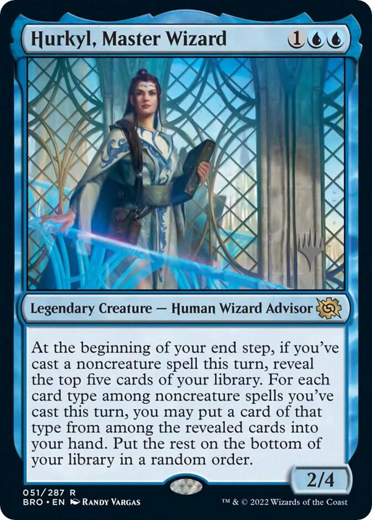 Hurkyl, Master Wizard (Promo Pack) [The Brothers' War Promos] | Webway Games