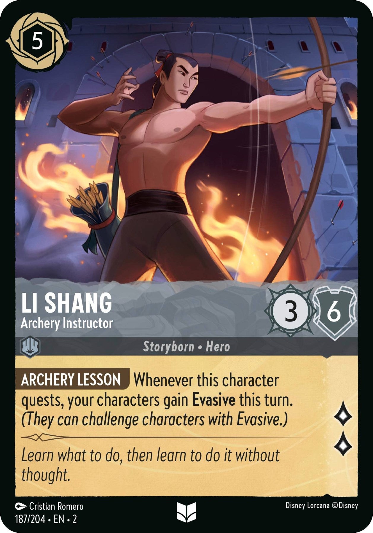 Li Shang - Archery Instructor (187/204) [Rise of the Floodborn] | Webway Games