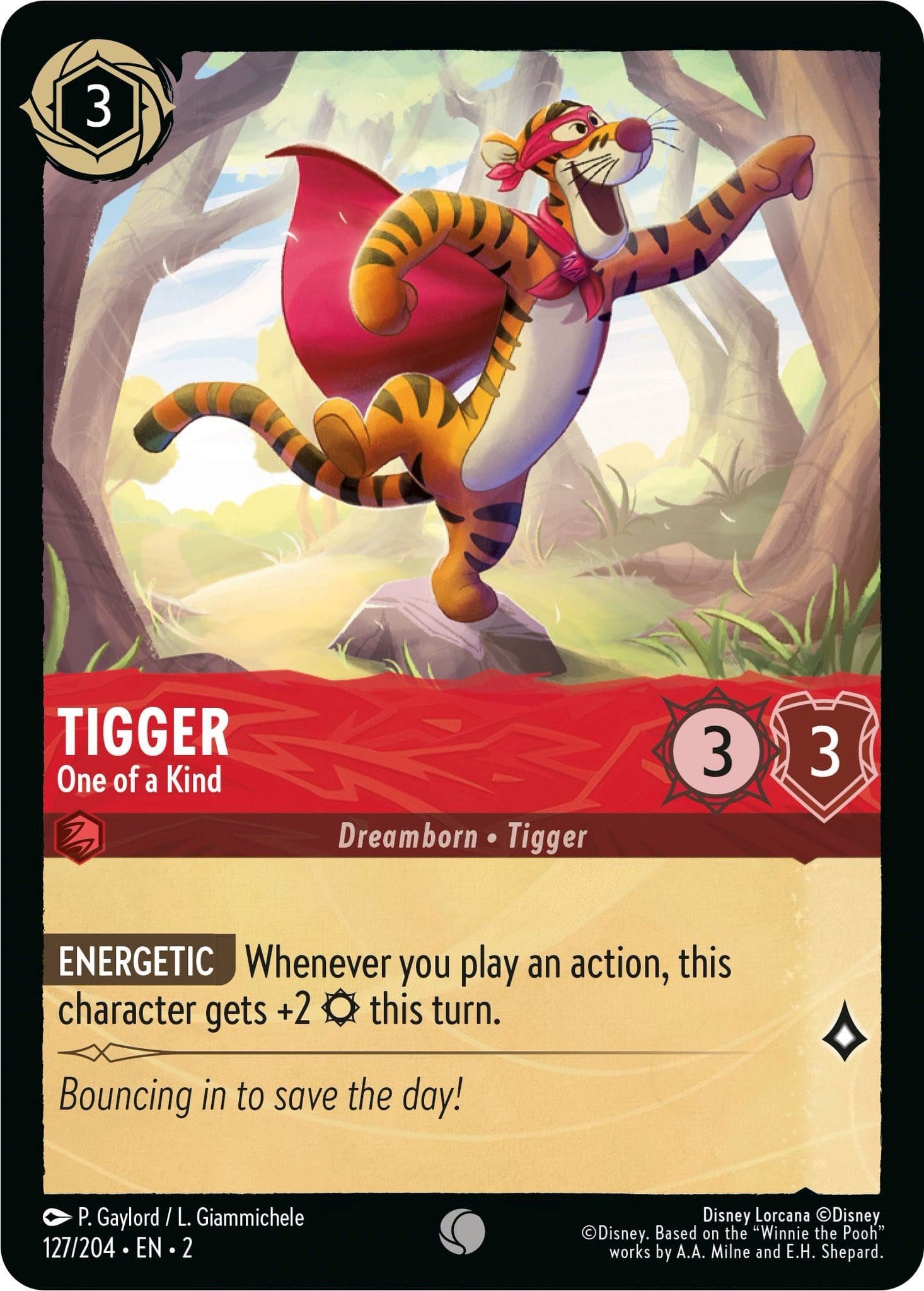 Tigger - One of a Kind (127/204) [Rise of the Floodborn] | Webway Games