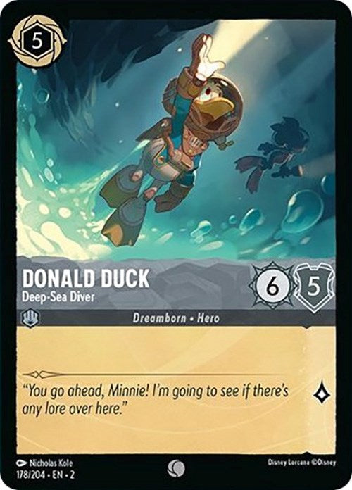 Donald Duck - Deep-Sea Diver (178/204) [Rise of the Floodborn] | Webway Games
