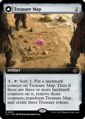 Treasure Map // Treasure Cove (Extended Art) [The Lost Caverns of Ixalan] | Webway Games