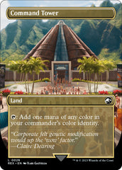 Command Tower // Command Tower (Borderless) [Jurassic World Collection] | Webway Games