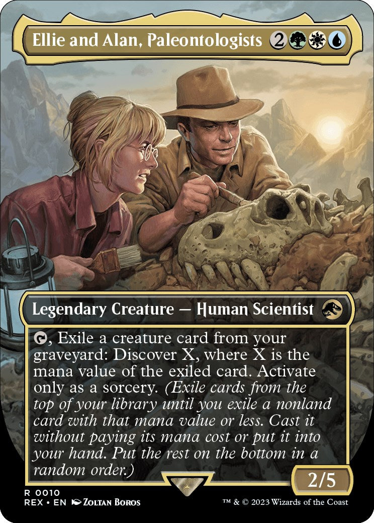 Ellie and Alan, Paleontologists (Borderless) [Jurassic World Collection] | Webway Games