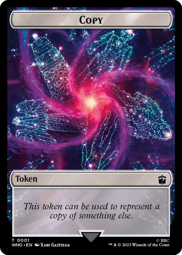 Copy // Alien Double-Sided Token [Doctor Who Tokens] | Webway Games