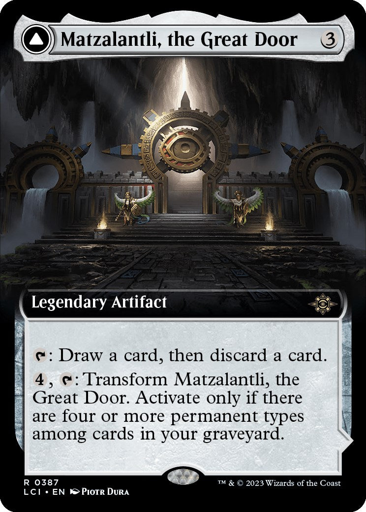 Matzalantli, the Great Door // The Core (Extended Art) [The Lost Caverns of Ixalan] | Webway Games