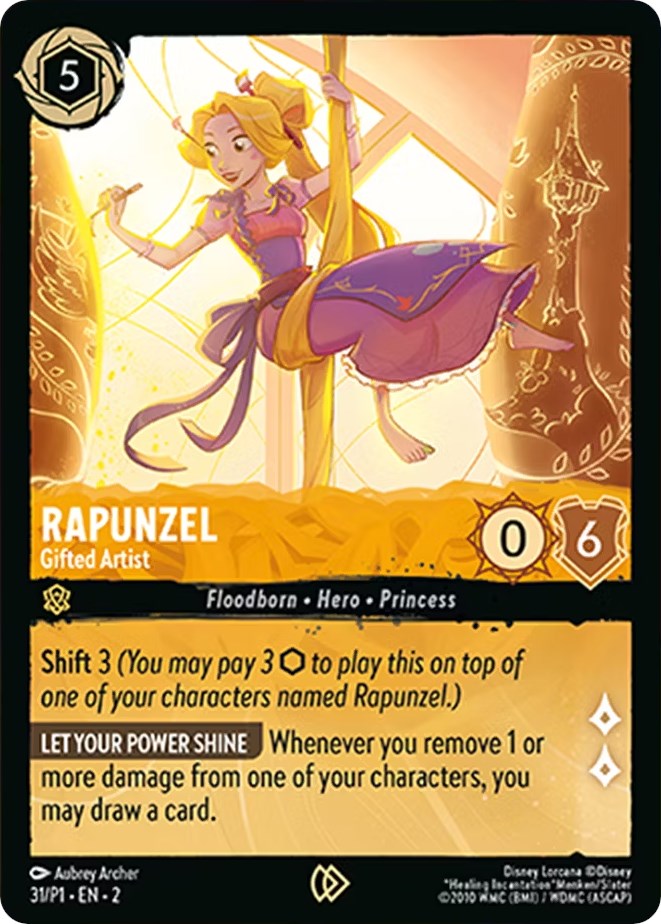 Rapunzel - Gifted Artist (31) [Promo Cards] | Webway Games