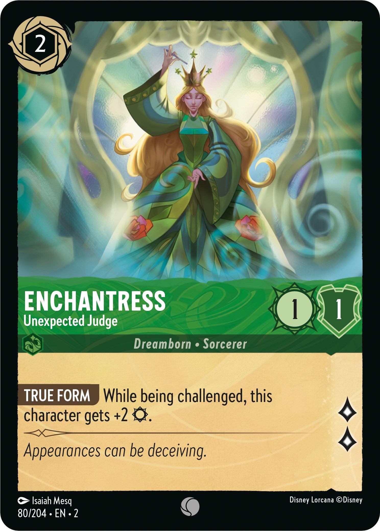 Enchantress - Unexpected Judge (80/204) [Rise of the Floodborn] | Webway Games