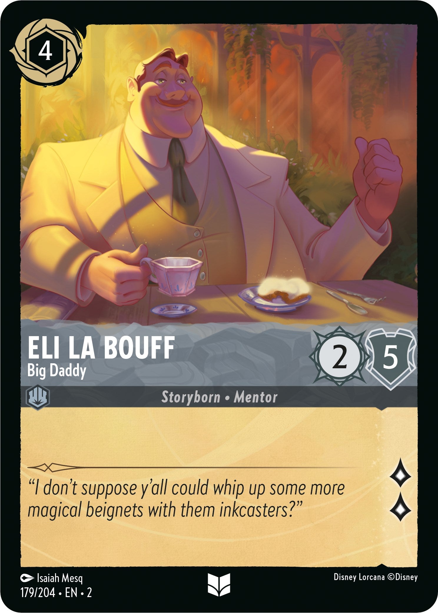 Eli La Bouff - Big Daddy (179/204) [Rise of the Floodborn] | Webway Games