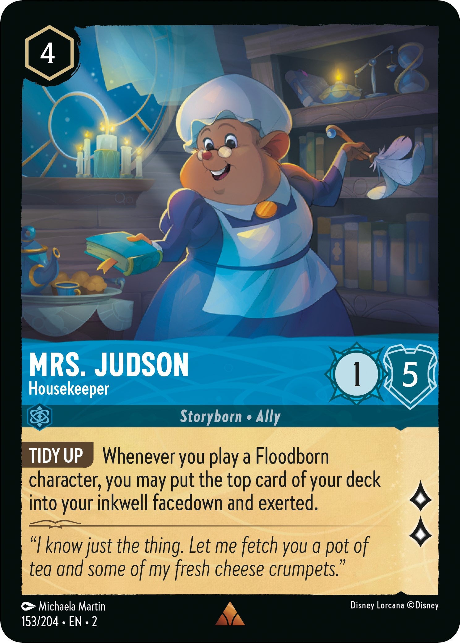 Mrs. Judson - Housekeeper (153/204) [Rise of the Floodborn] | Webway Games