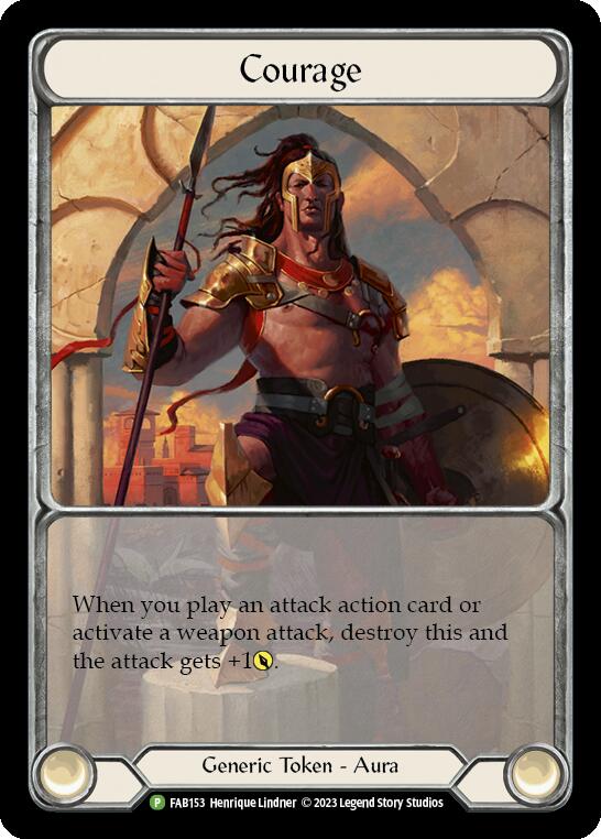 Courage [FAB153] (Promo)  Cold Foil | Webway Games