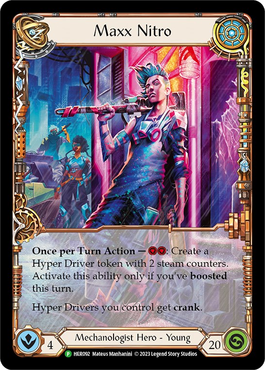 Maxx Nitro [HER092] (Promo)  Cold Foil | Webway Games