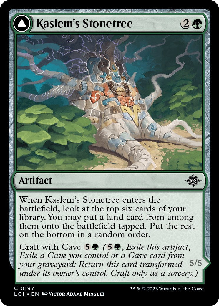 Kaslem's Stonetree [The Lost Caverns of Ixalan] | Webway Games
