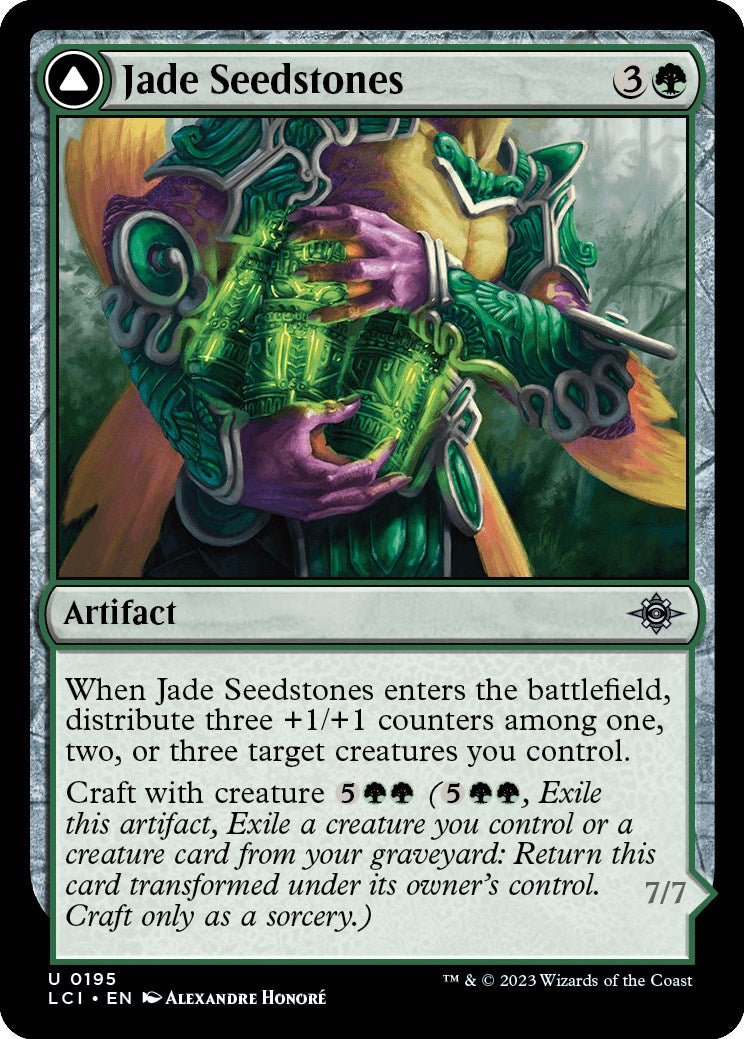 Jade Seedstones [The Lost Caverns of Ixalan] | Webway Games