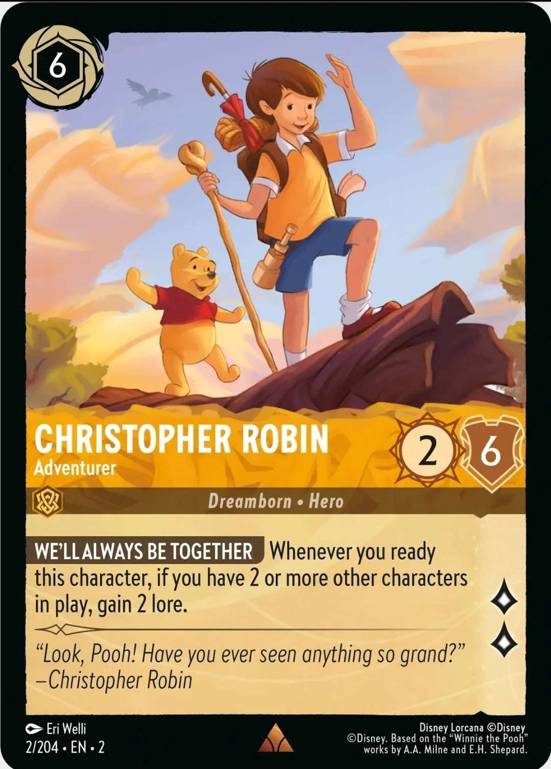Christopher Robin - Adventurer (2/204) [Rise of the Floodborn] | Webway Games